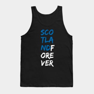 Scotland Forever Typography Tank Top